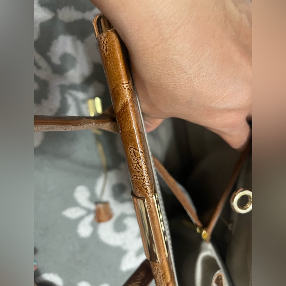 πPELLE DI GIADA BORSE ON PELLE. MADE IN ITALY, Elegant Brown Leather Handbag - Picture 12 of 16